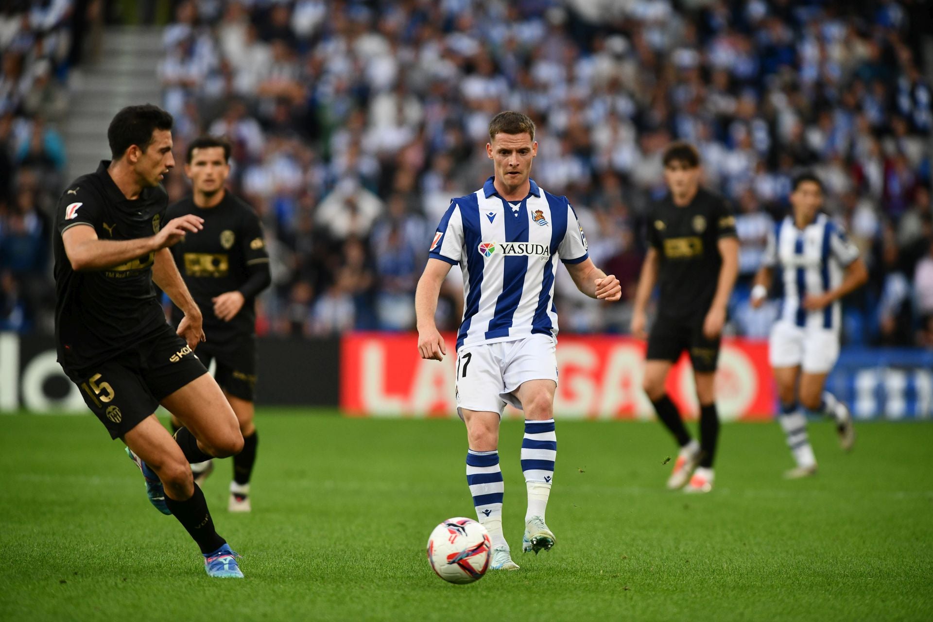 Las mejores imágenes del Real-Valencia