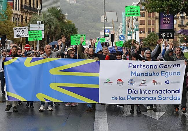 Manifestación este sábado en Donostia