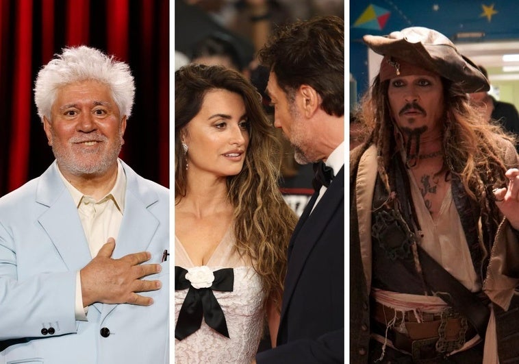 Del 'zorionak zuri' a Pedro Almodóvar al 'abordaje' del capitán Sparrow: estos son los mejores momentos del Zinemaldia