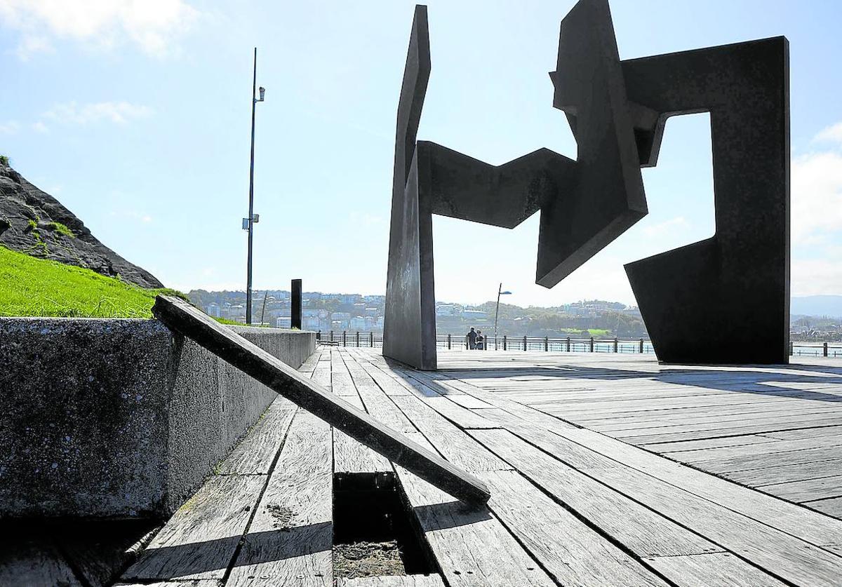 Sirimiri: Tablón roto en la escultura de Oteiza