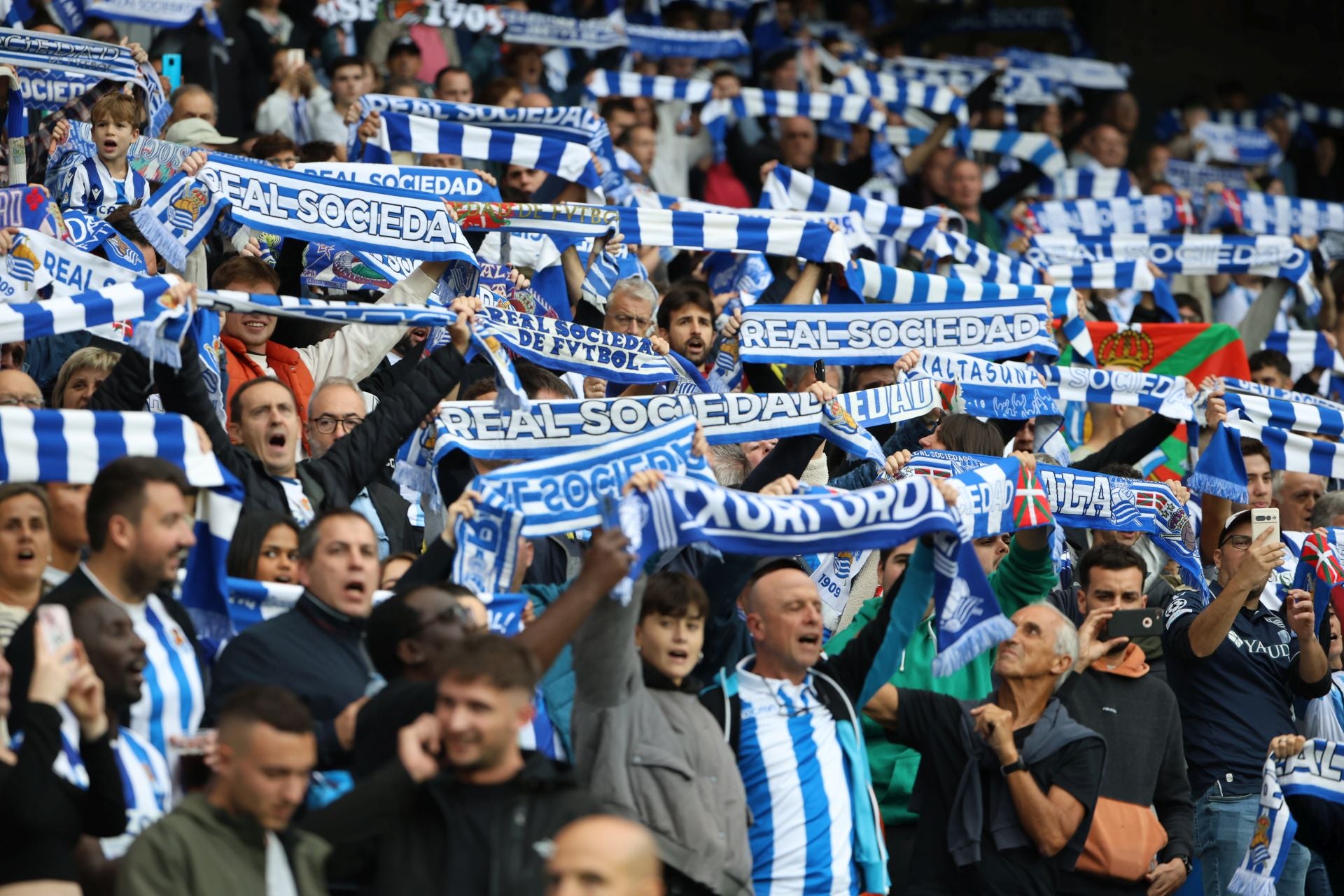 Las imágenes del Real Sociedad - Anderlecht