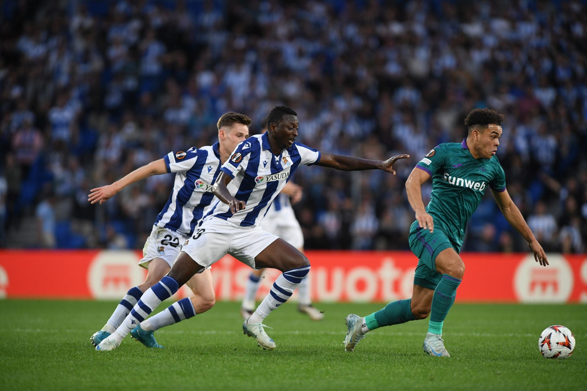 Las imágenes del Real Sociedad - Anderlecht