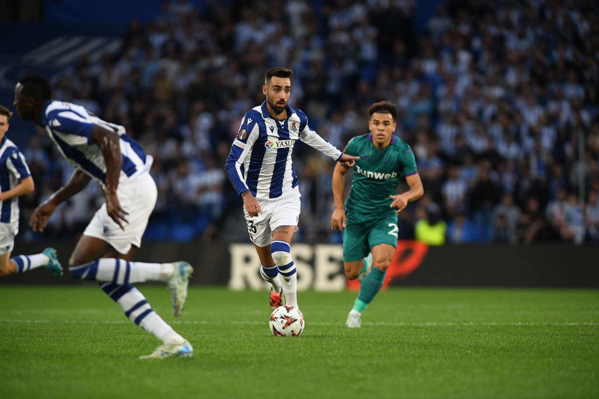 Las imágenes del Real Sociedad - Anderlecht