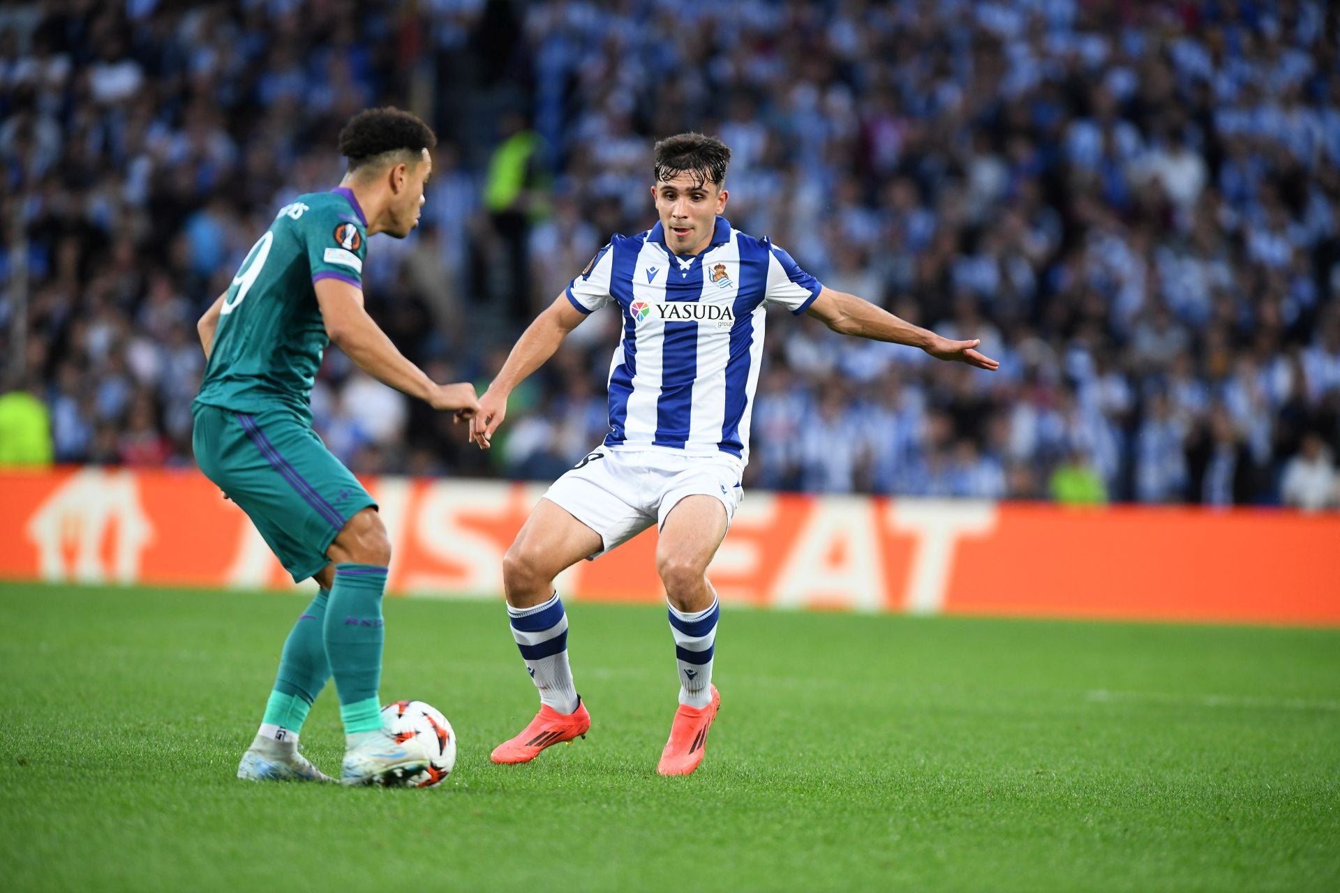 Las imágenes del Real Sociedad - Anderlecht