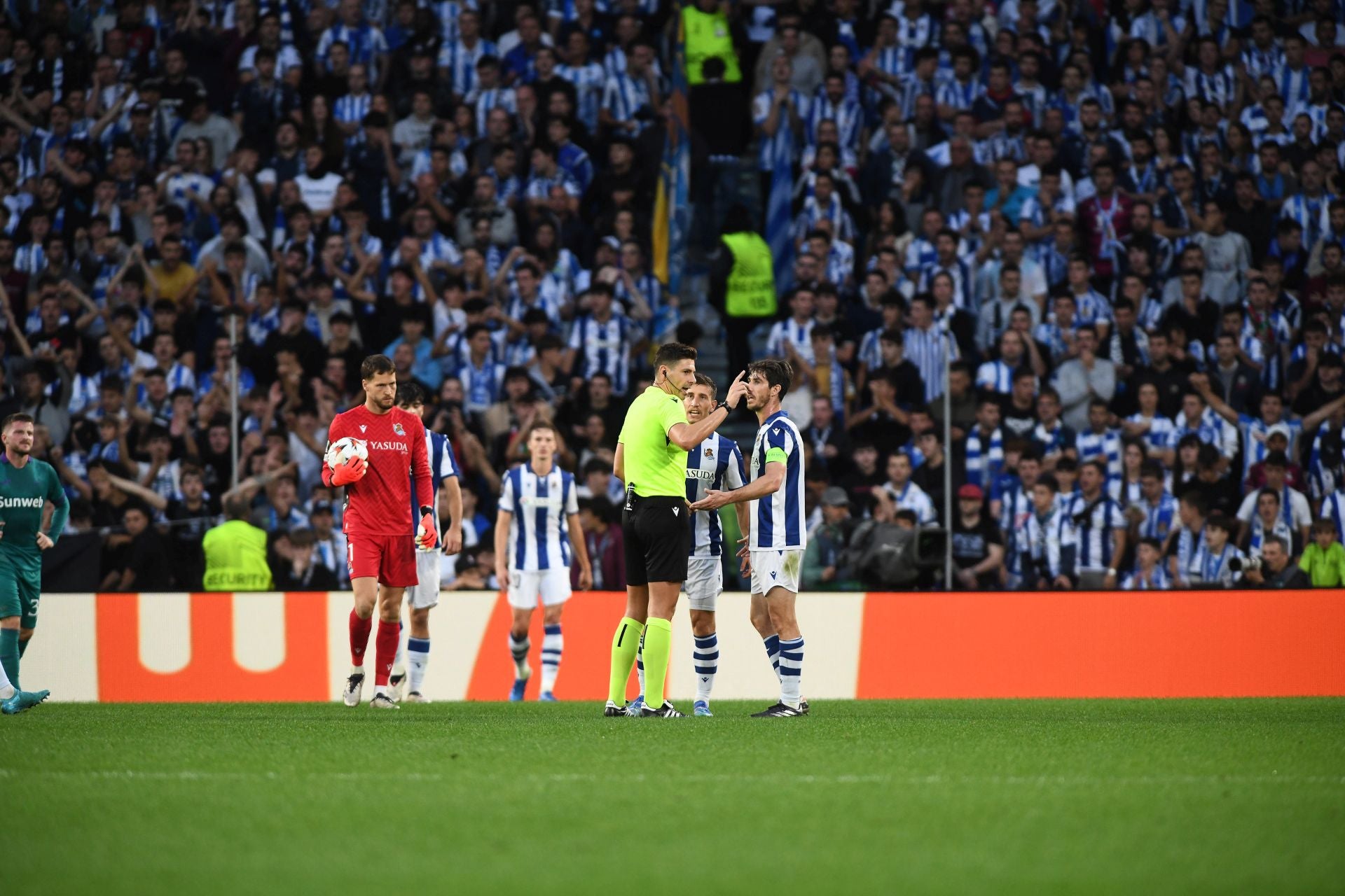 Las imágenes del Real Sociedad - Anderlecht