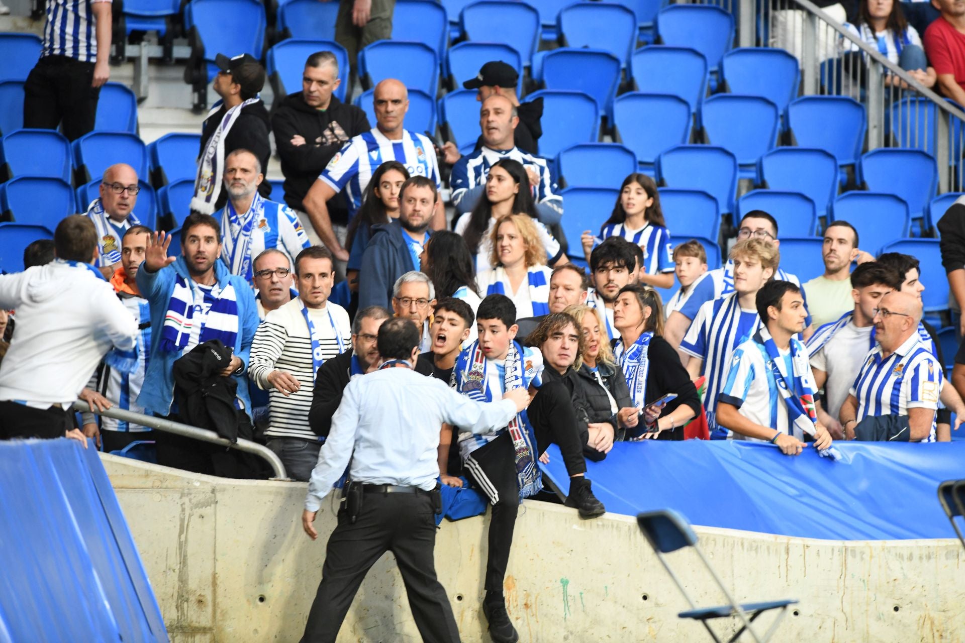 Las imágenes del Real Sociedad - Anderlecht