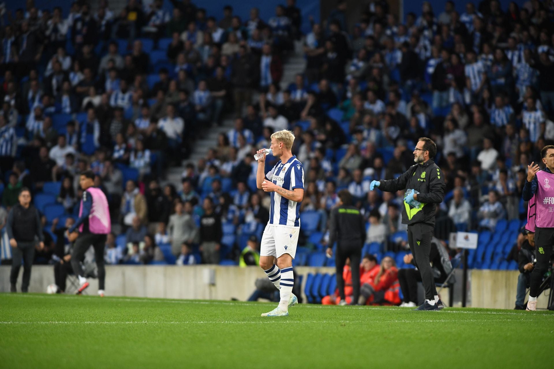 Las imágenes del Real Sociedad - Anderlecht