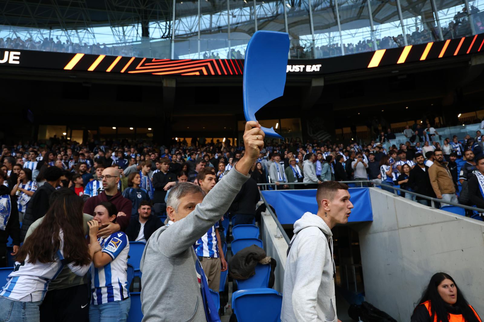 Las imágenes del Real Sociedad - Anderlecht