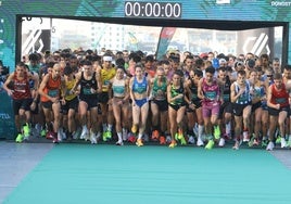 Las imágenes del Media Maratón de San Sebastián