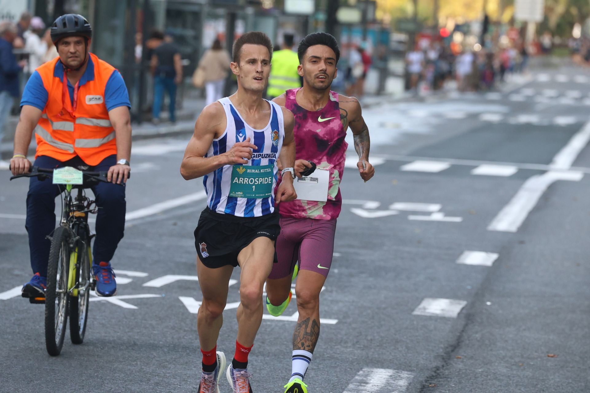 Las imágenes del Media Maratón de San Sebastián