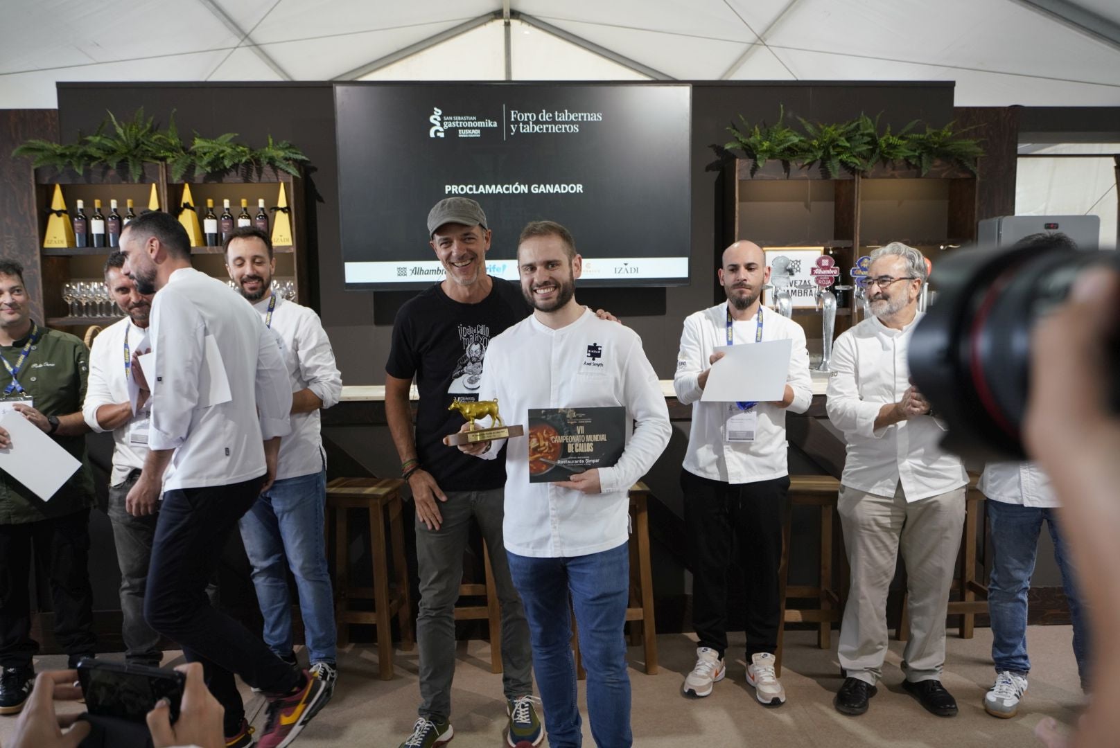 Las imágenes del campeonato mundial de callos en San Sebastian Gastronomika