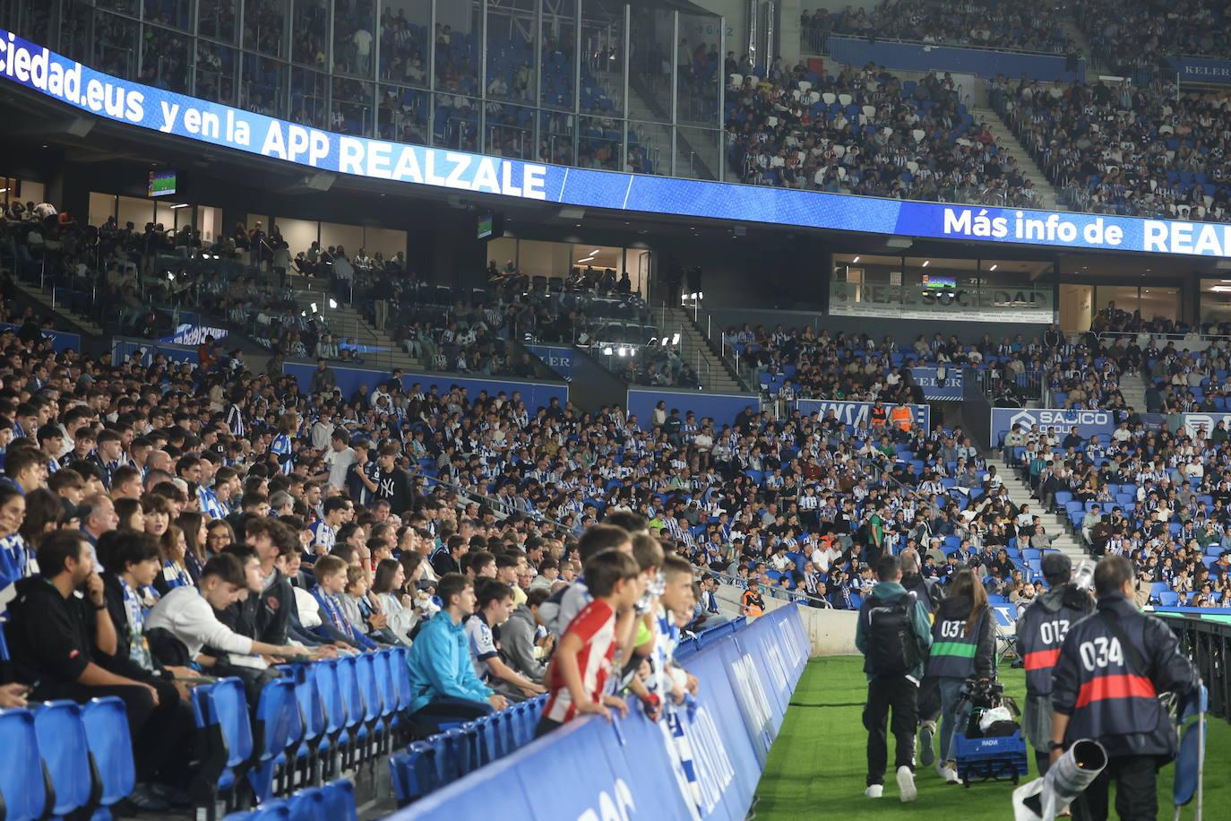 Las mejores imágenes del Real Sociedad - Atlético de Madrid