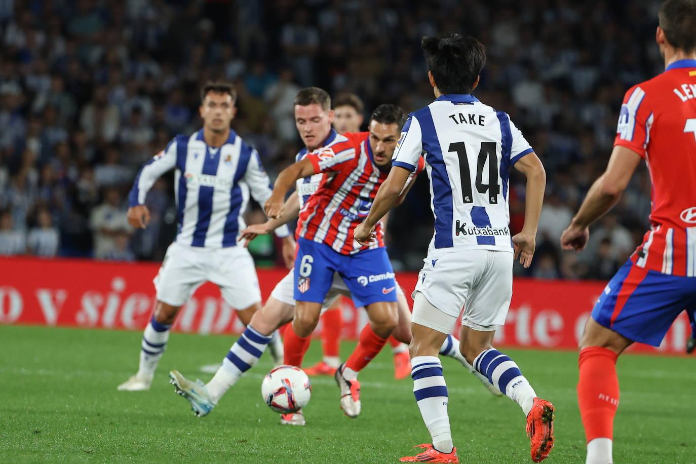 Las mejores imágenes del Real Sociedad - Atlético de Madrid