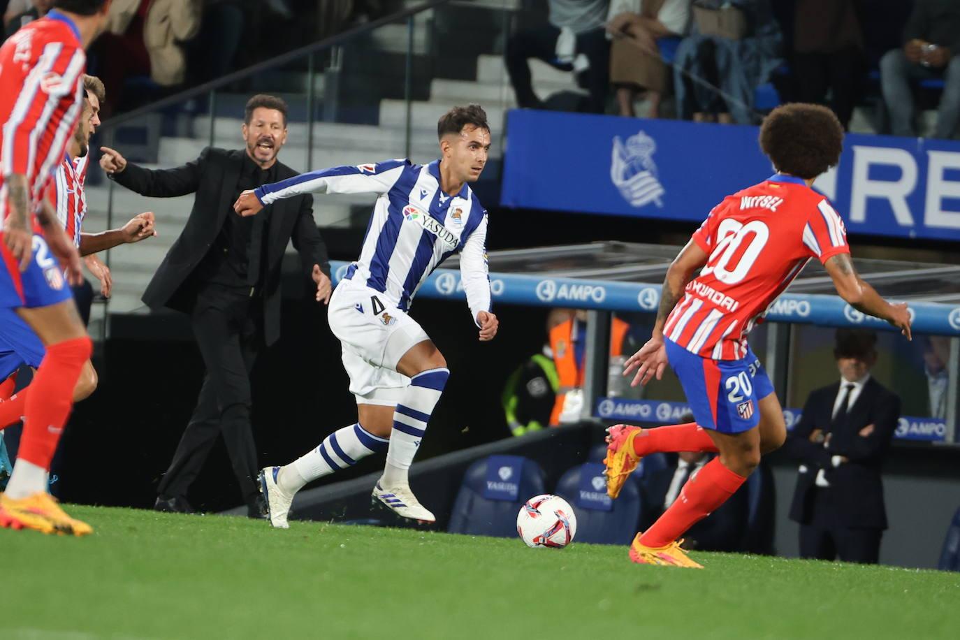 Las mejores imágenes del Real Sociedad - Atlético de Madrid