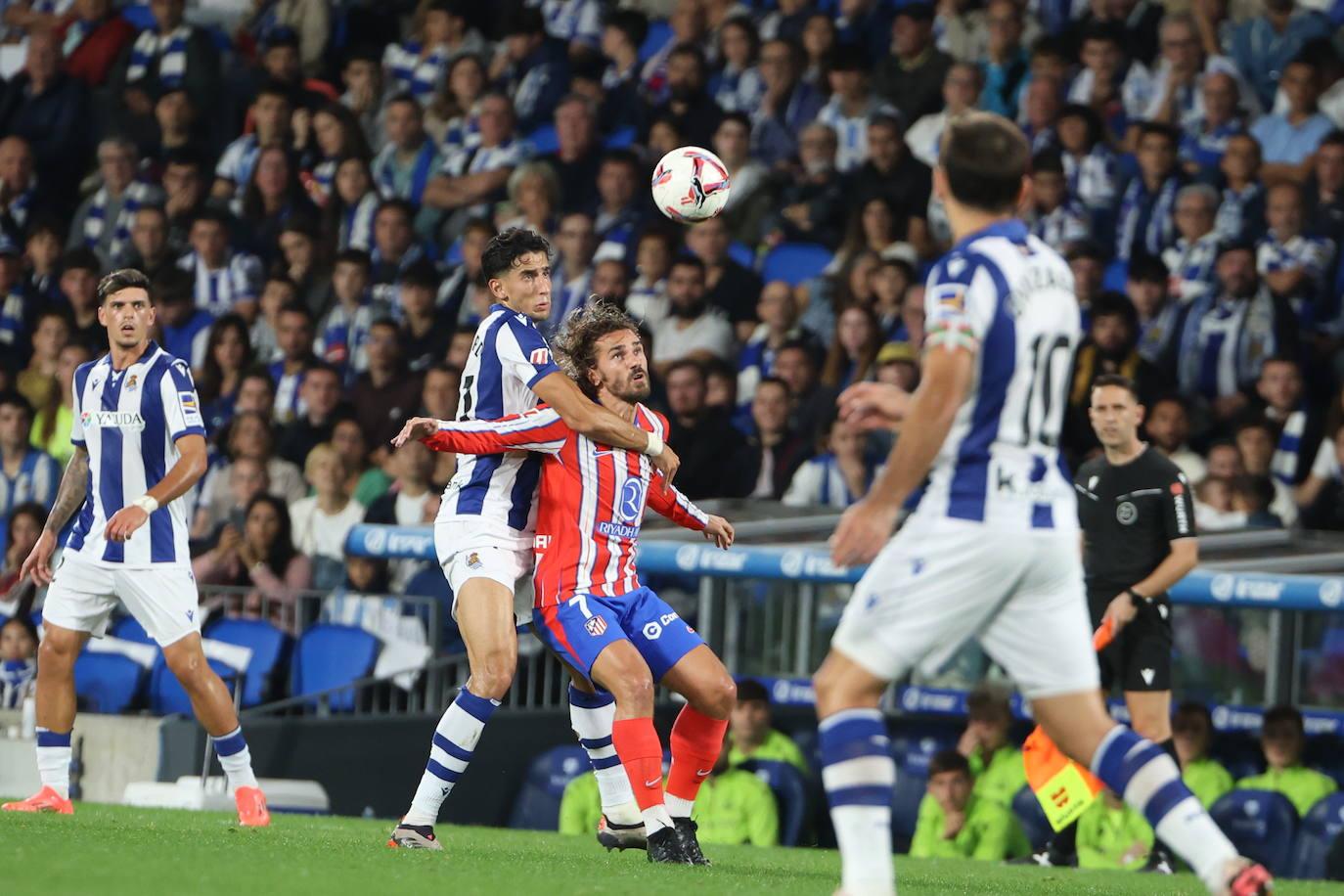 Las mejores imágenes del Real Sociedad - Atlético de Madrid