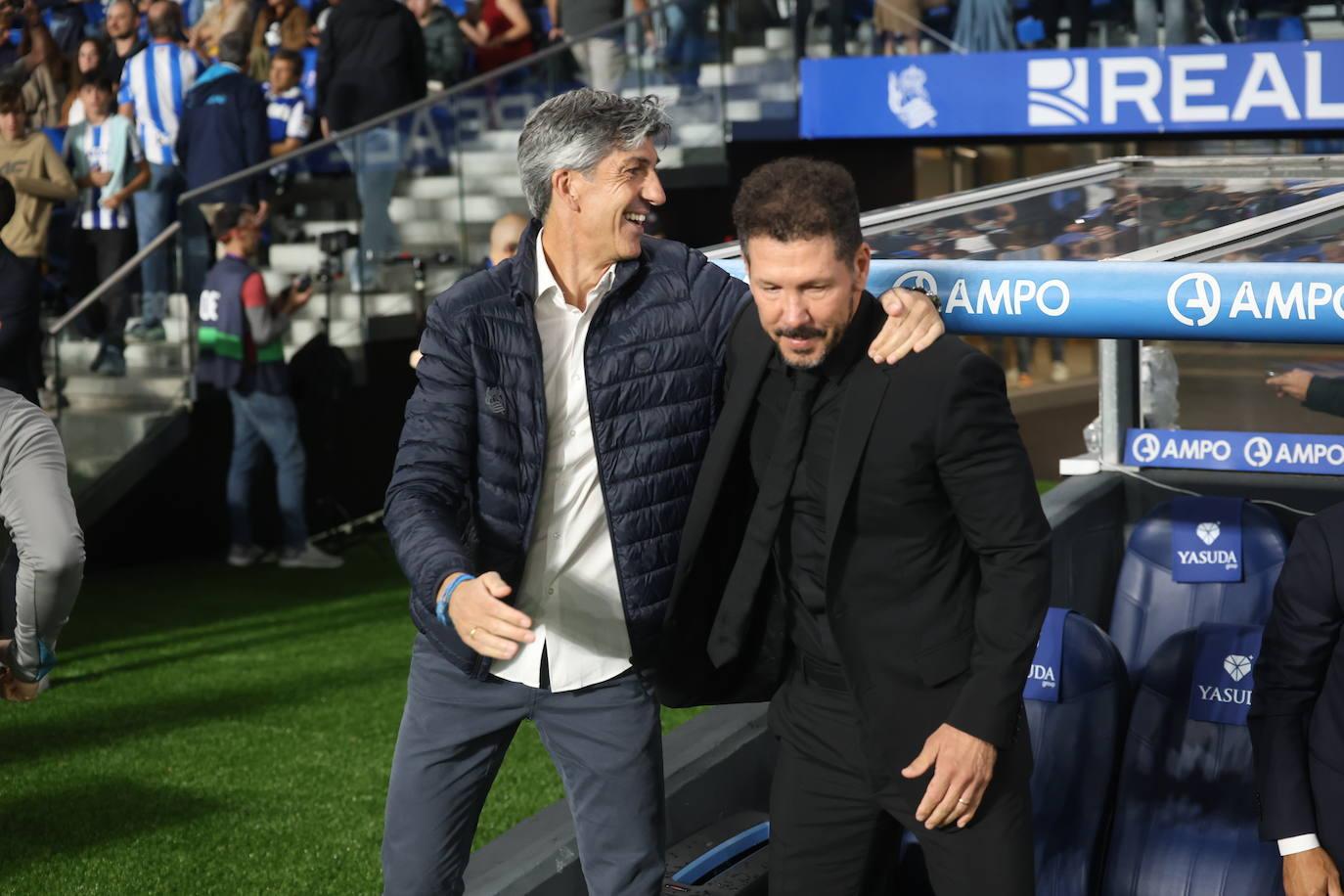 Las mejores imágenes del Real Sociedad - Atlético de Madrid