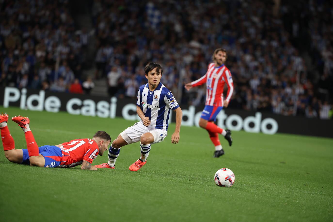 Las mejores imágenes del Real Sociedad - Atlético de Madrid