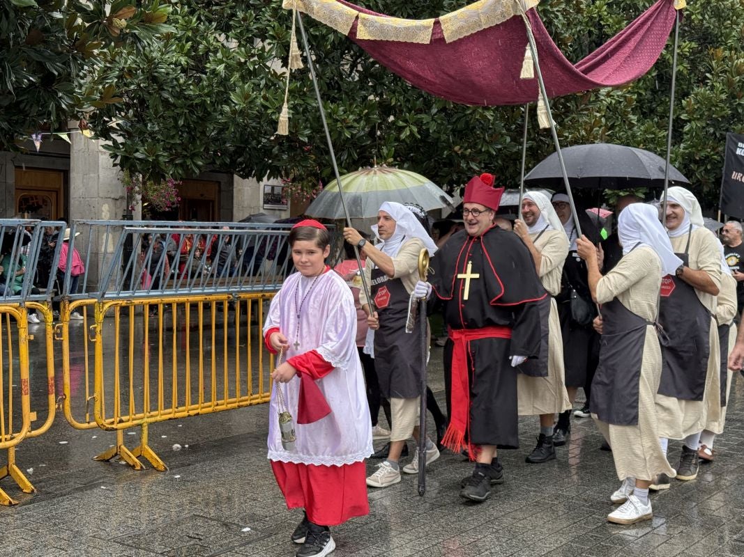 Las monjas de Belorado se escapan a la Bixamon de Rosario oñatiarra