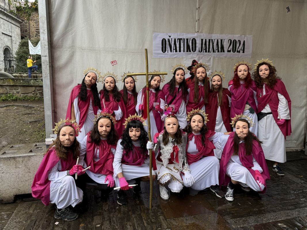 Las monjas de Belorado se escapan a la Bixamon de Rosario oñatiarra