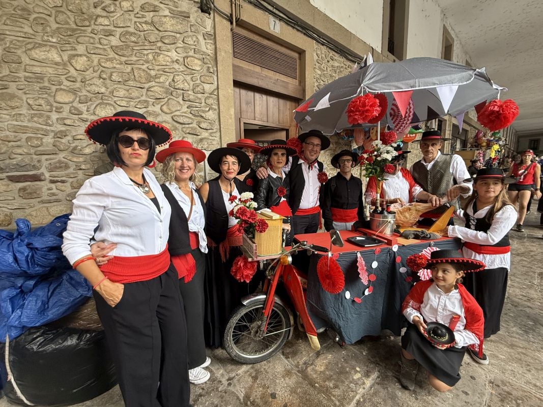 Las monjas de Belorado se escapan a la Bixamon de Rosario oñatiarra