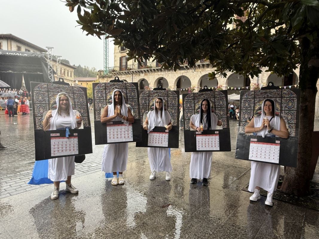 Las monjas de Belorado se escapan a la Bixamon de Rosario oñatiarra