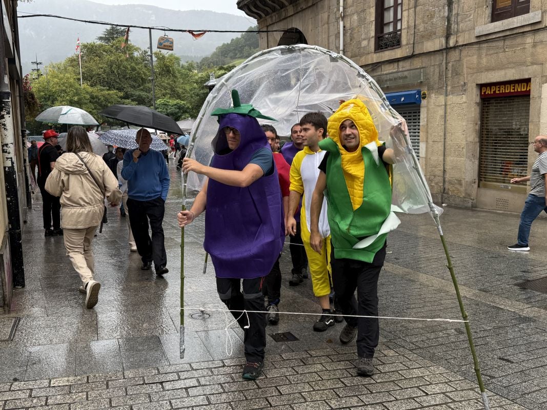 Las monjas de Belorado se escapan a la Bixamon de Rosario oñatiarra