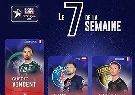 Dos guipuzcoanos, en el 'siete' ideal de la StarLigue francesa