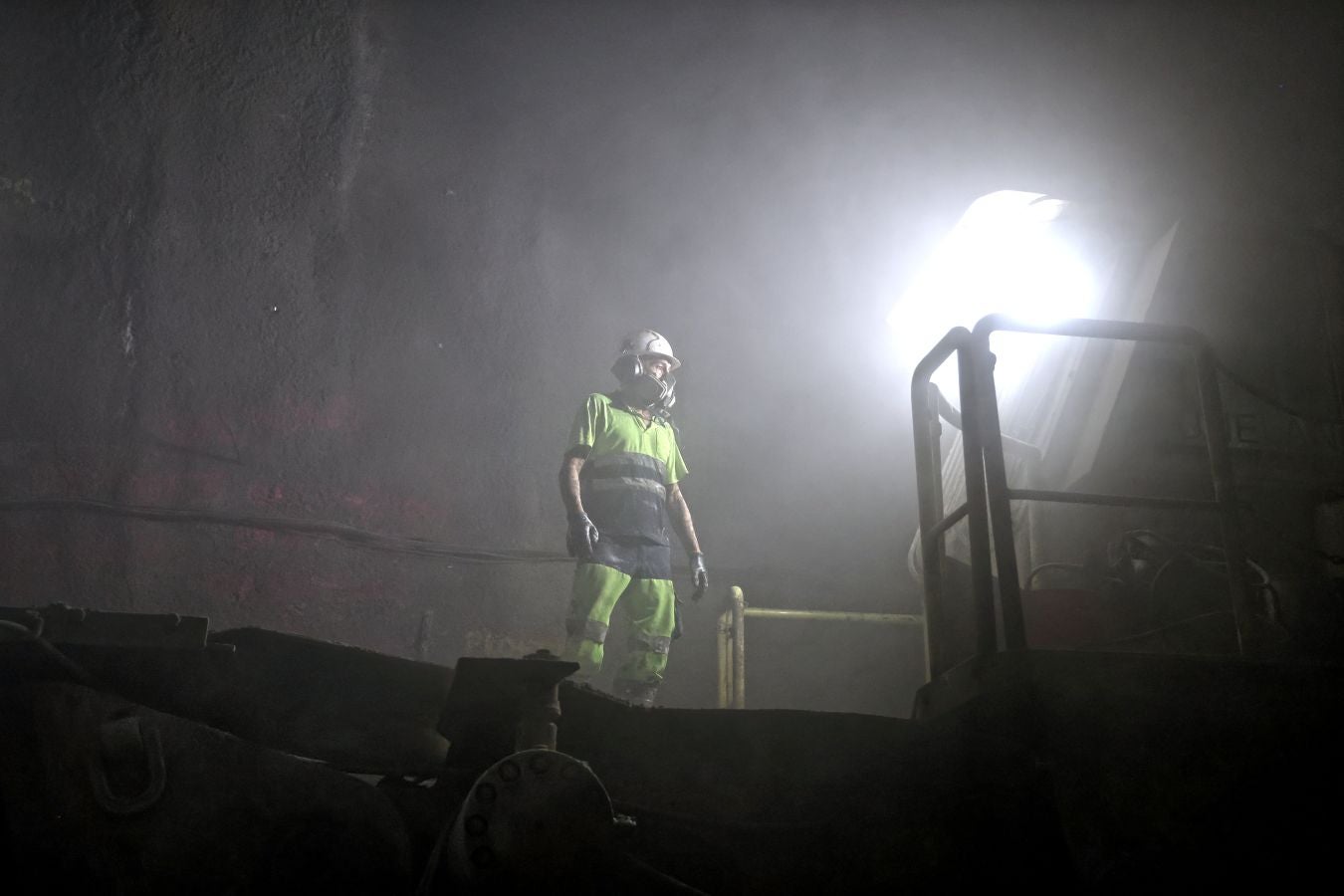 Así avanzan las obras del metro bajo San Sebastián