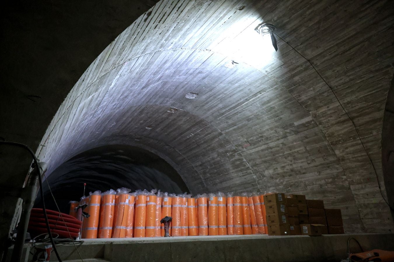 Así avanzan las obras del metro bajo San Sebastián