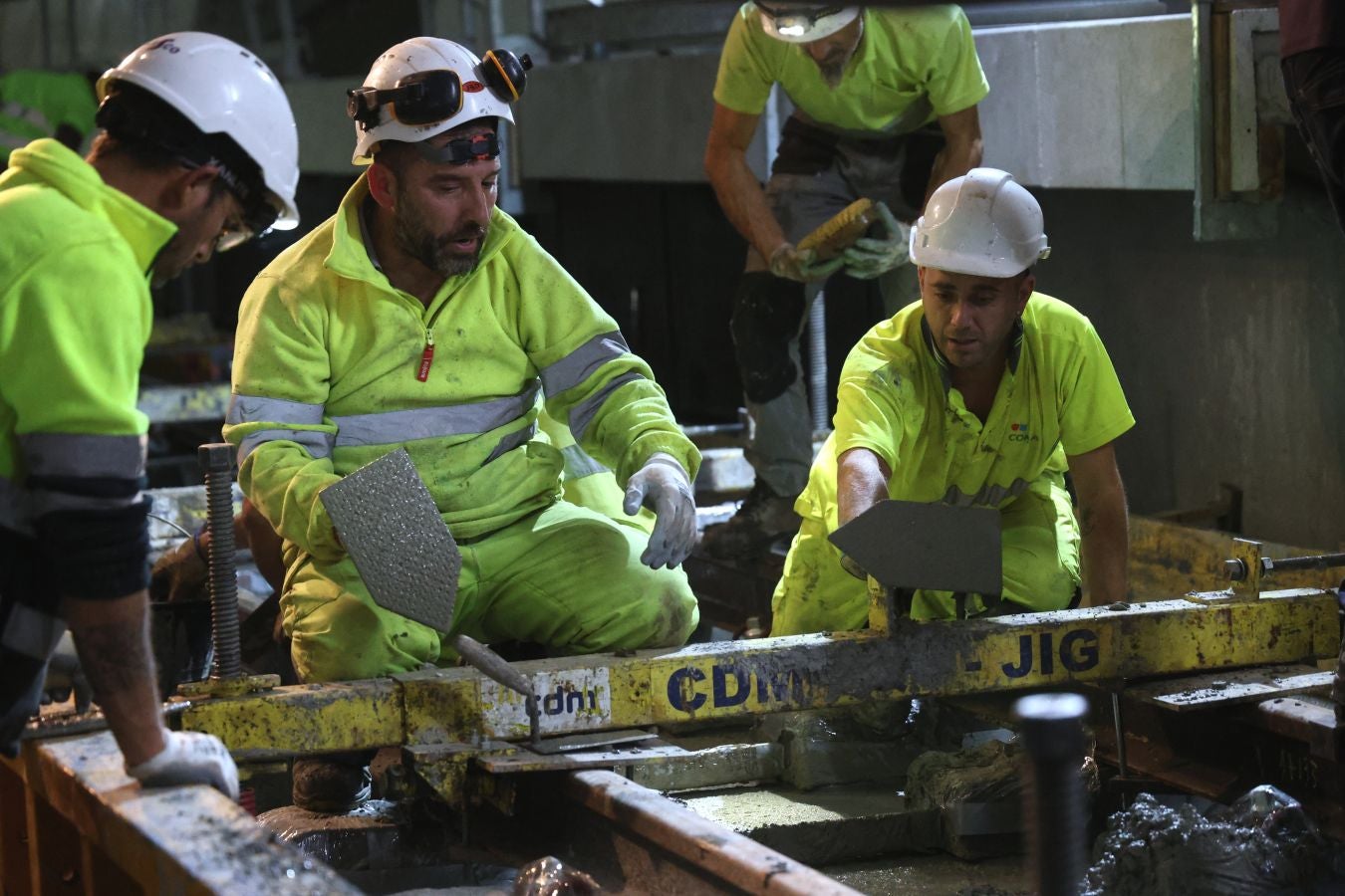 Así avanzan las obras del metro bajo San Sebastián