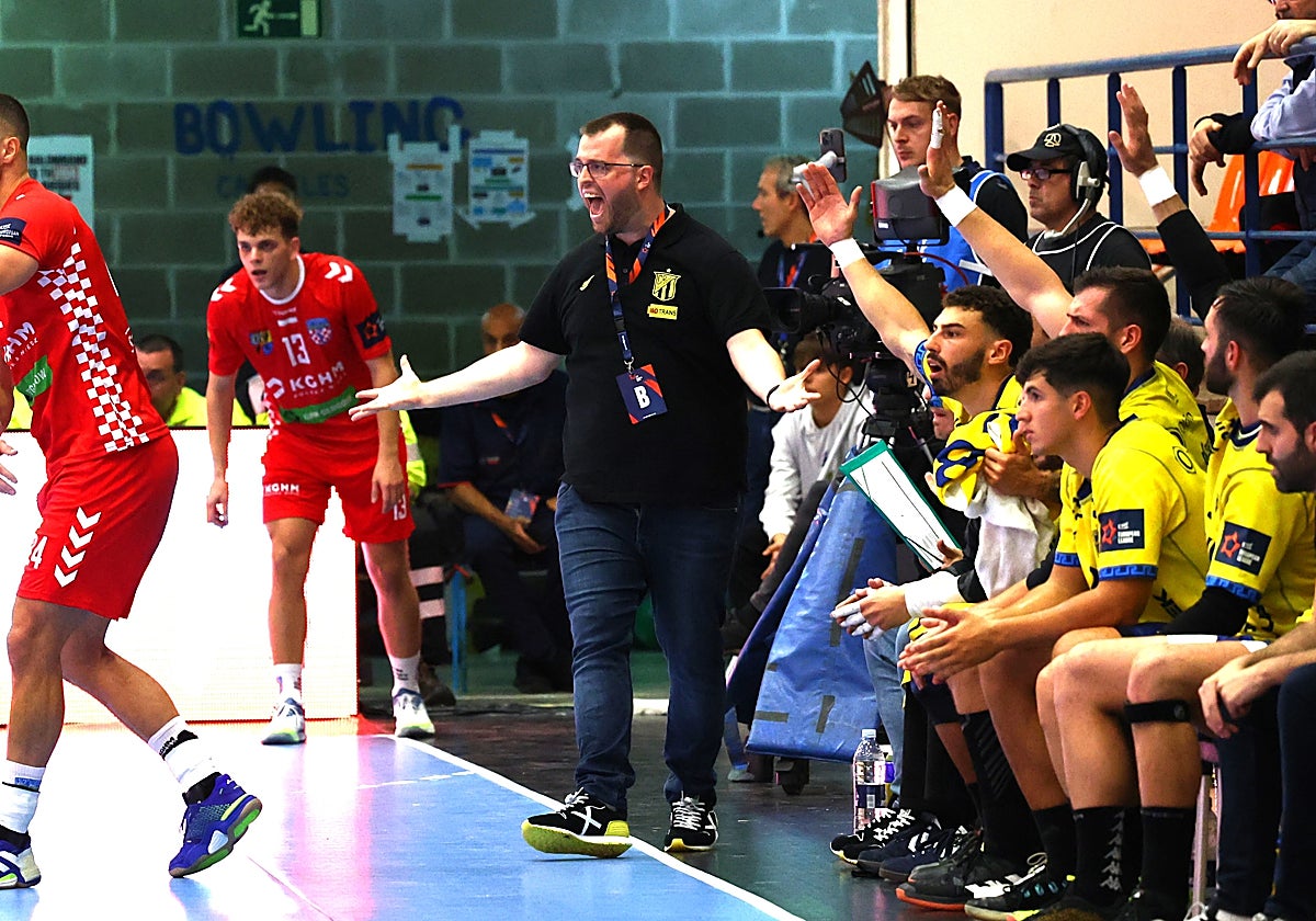Mozas, en el partido del martes contra el Chrobry Glogow polaco