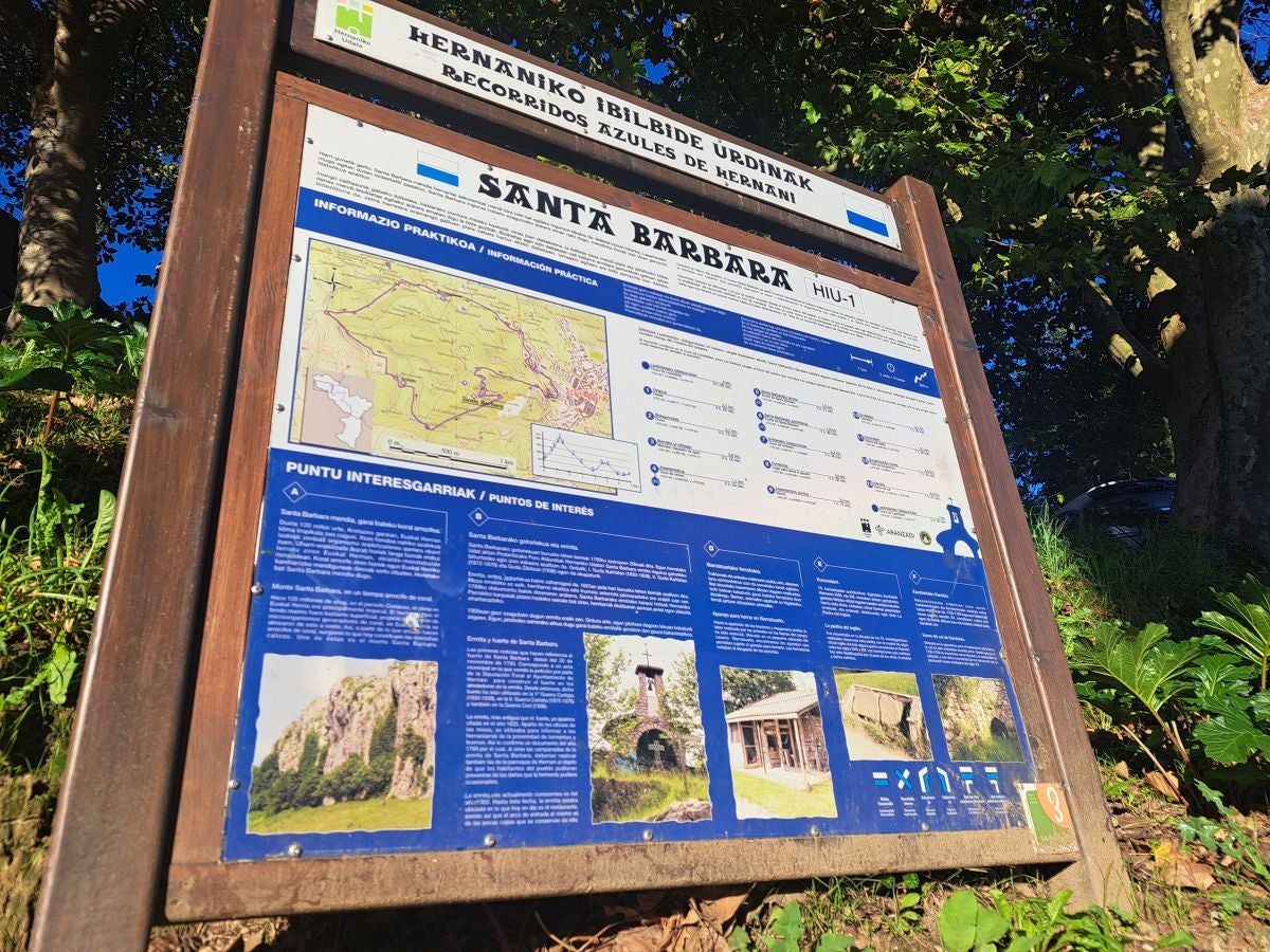 Visitamos Agerreburu, el mirador de Santa Bárbara