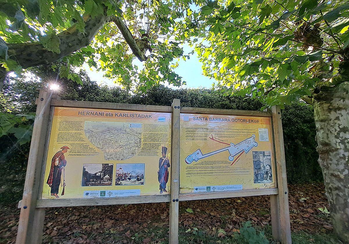 Visitamos Agerreburu, el mirador de Santa Bárbara