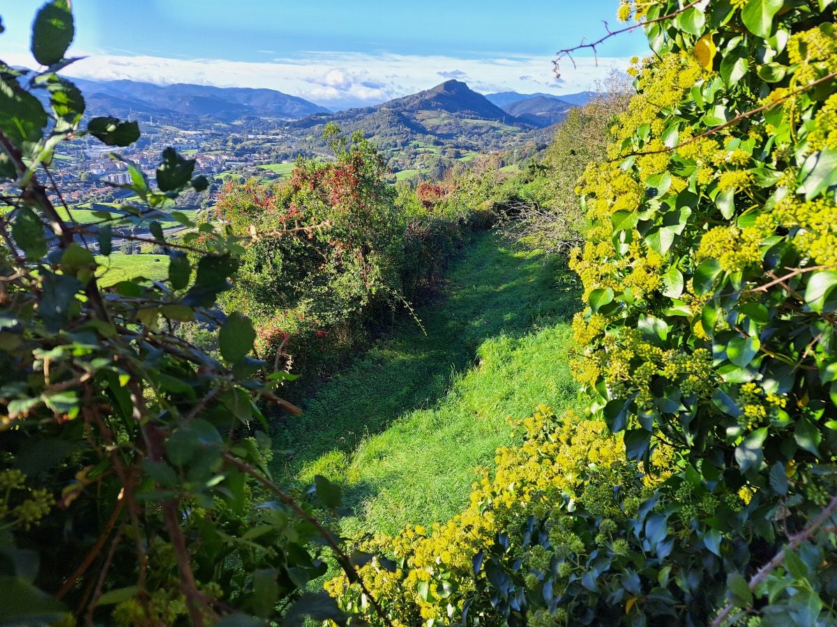 Visitamos Agerreburu, el mirador de Santa Bárbara