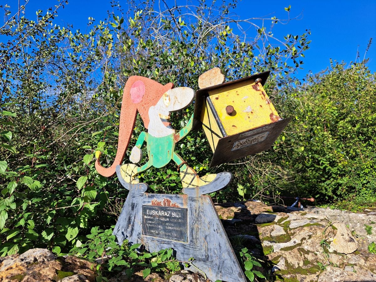 Visitamos Agerreburu, el mirador de Santa Bárbara