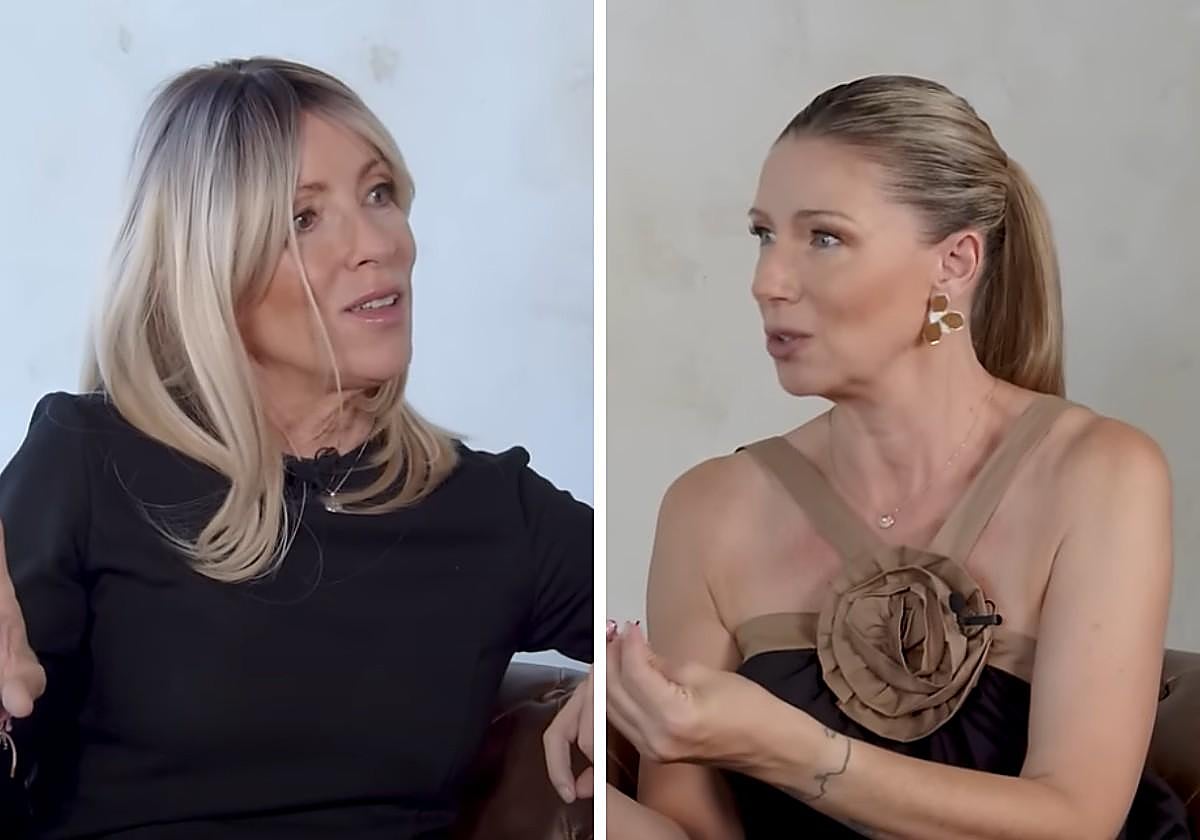 Anne Igartiburu, en plena conversación con la investigadora Margarita Álvarez en 'Latidos cercanos'.