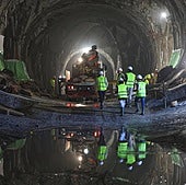 En las entrañas del topo en Donostia
