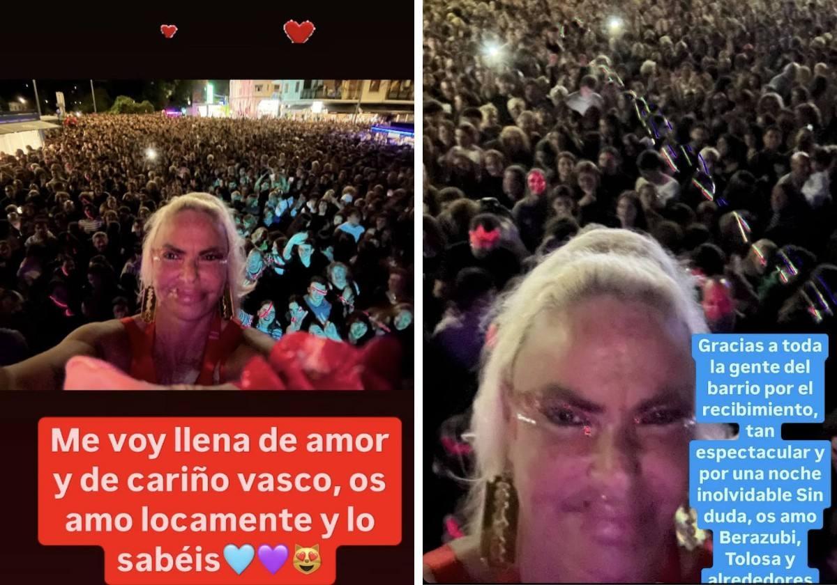 Los mensajes de Leticia Sabater en redes.