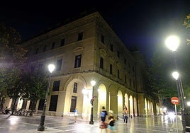 Sede de la Diputación foral de Gipuzkoa, en Donostia.