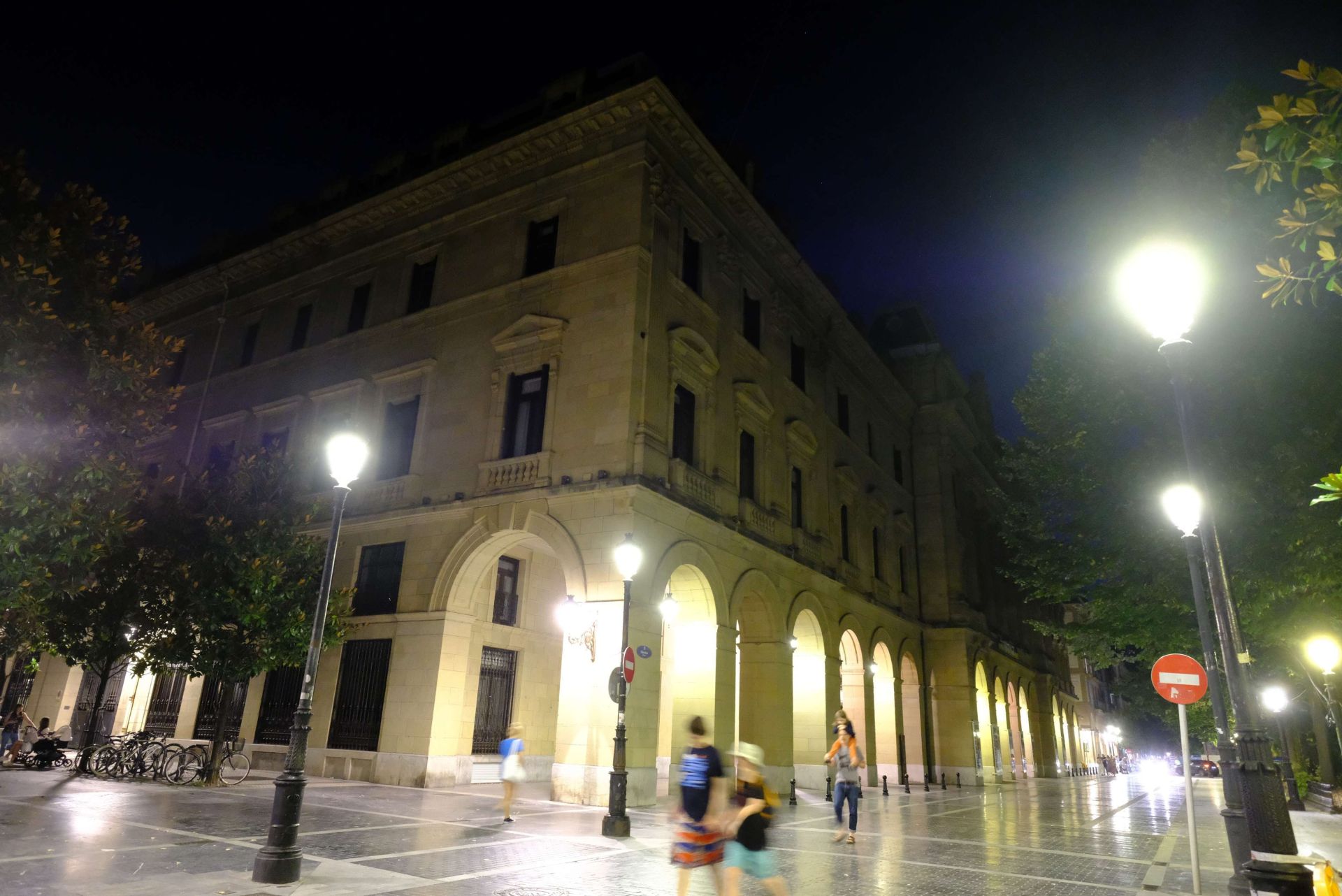 Sede de la Diputación foral de Gipuzkoa, en Donostia.