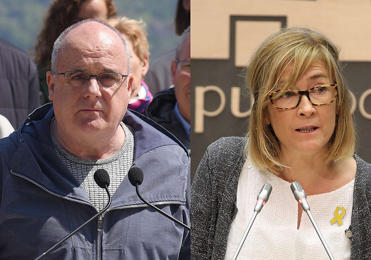 Joseba Egibar y María Eugenia Arrizabalaga.