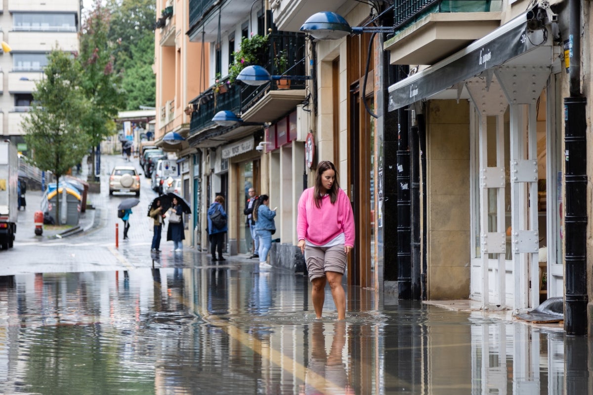 Inundaciones en Errenteria