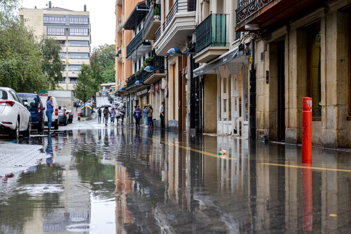 Inundaciones en Errenteria