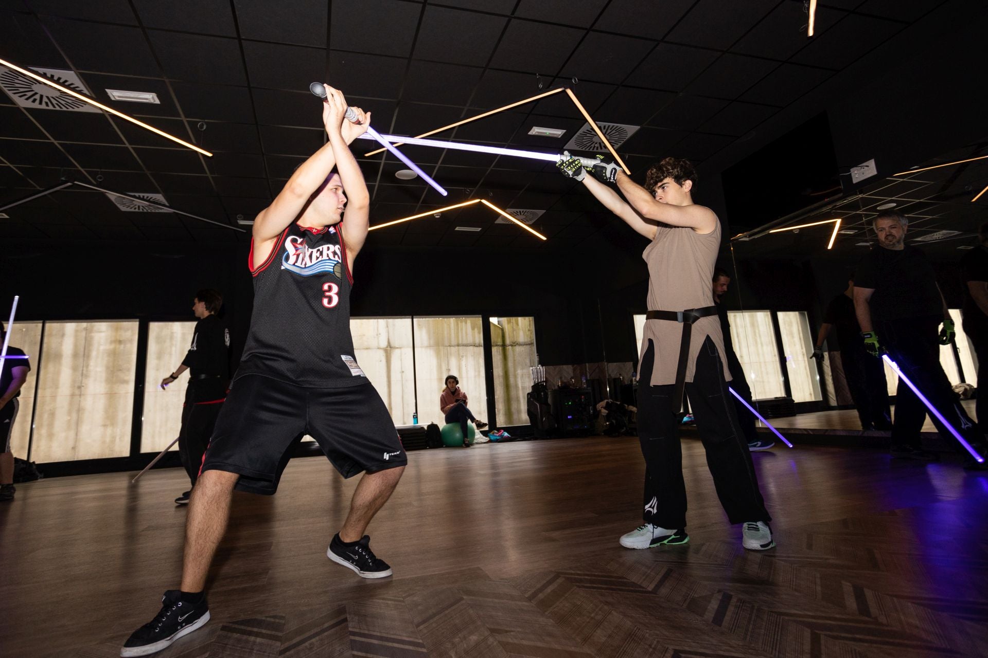 La lucha de espadas láser, en imágenes