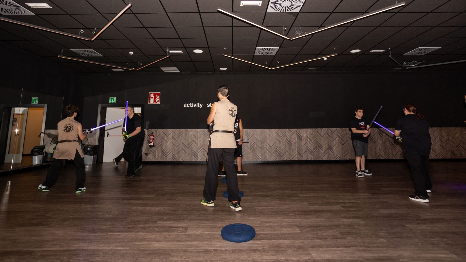 La lucha de espadas láser, en imágenes