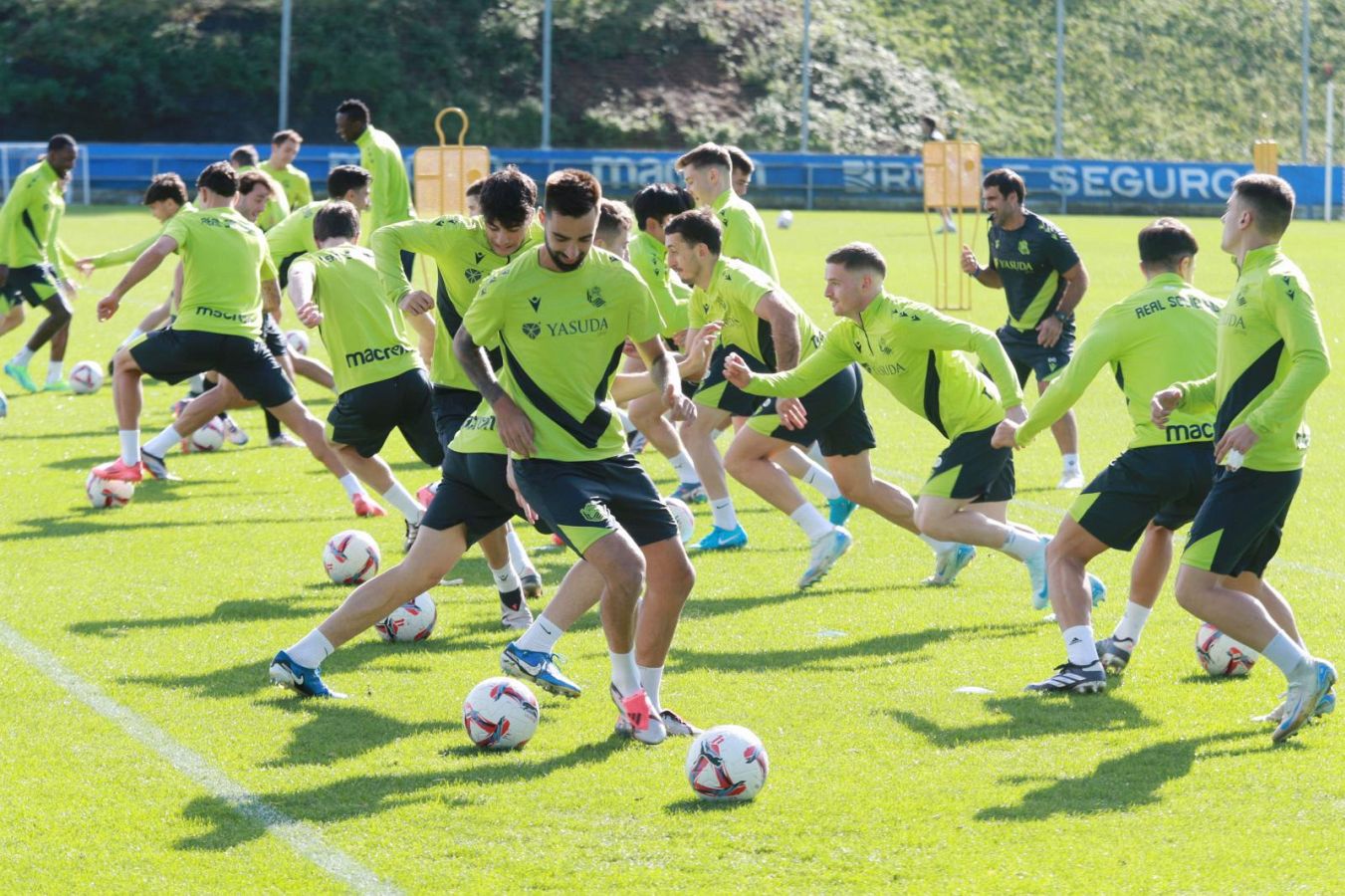 La Real recupera a sus internacionales