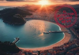 La imagen futurista de San Sebastián sin isla que pasó por real