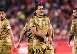 La dedicatoria de Mikel Oyarzabal hacia su hijo Martin.