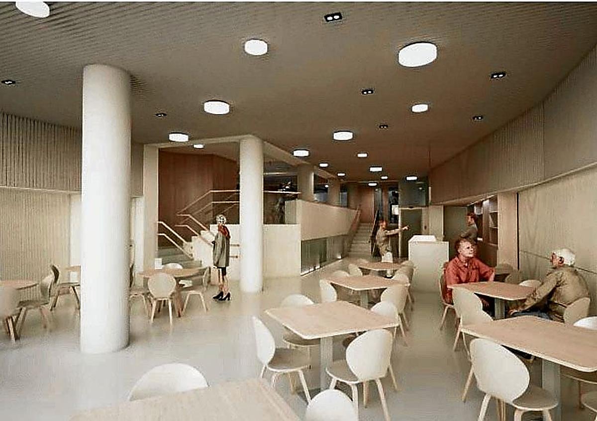 Imagen secundaria 1 - La reforma integral del hogar del jubilado de la calle Idiakez costará 2 millones de euros