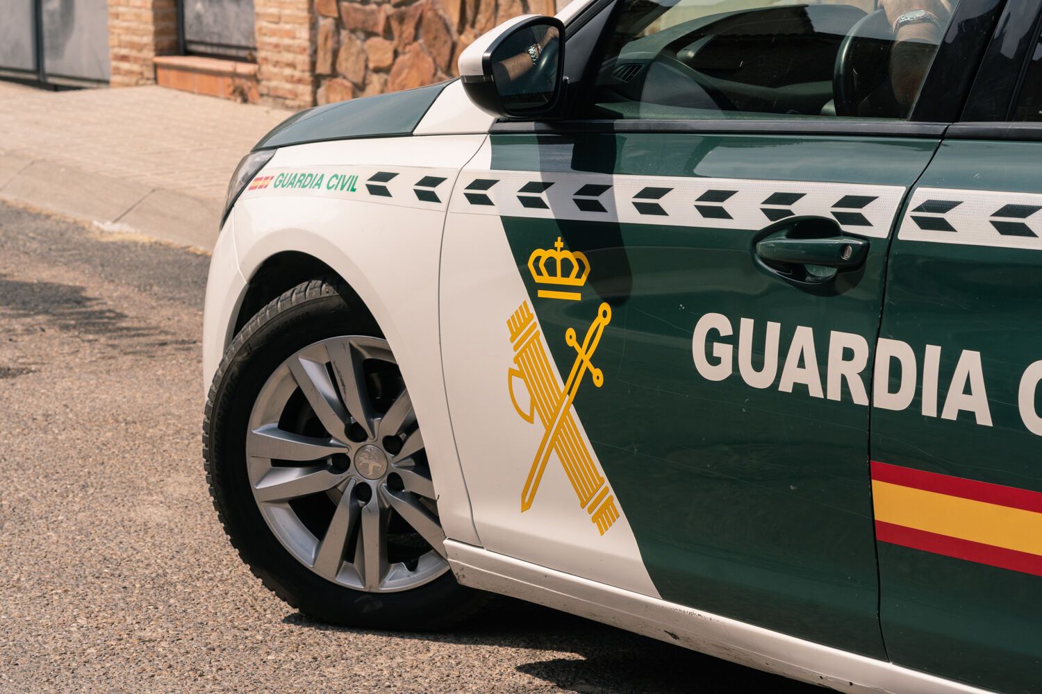Un coche de la Guardia Civil ajeno a esta información.
